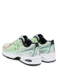 New Balance Sneakersy U740YC2 W Zielony. Kolor: zielony. Materiał: skóra #3