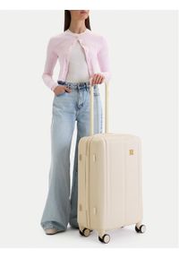 Nine West Walizka średnia CEO-NW-M-004-09 PINK Écru. Kolor: kremowy #1