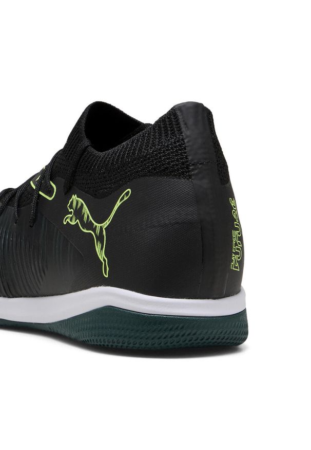 Puma - Halowe buty piłkarskie unisex FUTURE 8 MATCH PUMA. Kolor: czarny, zielony, wielokolorowy, żółty. Sport: piłka nożna