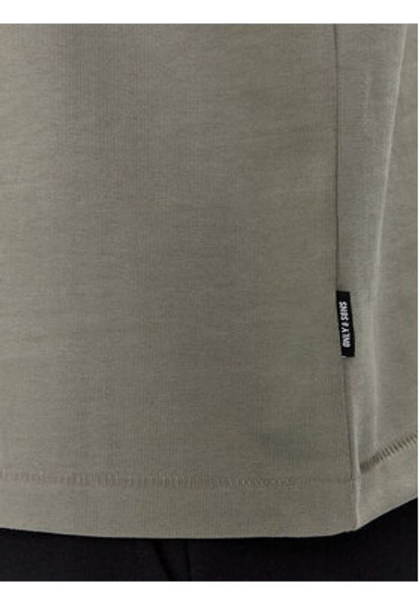 Only & Sons T-Shirt Millenium 22027787 Szary Oversize. Kolor: szary. Materiał: bawełna