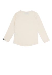 LEONE 1947 APPAREL - Dziewczęcy t-shirt Leone z długim rękawem i cekinami w kolorze Super Grey. Kolor: biały. Długość rękawa: długi rękaw. Długość: długie. Sport: joga i pilates