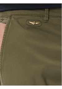 Aeronautica Militare Spodnie materiałowe 241PA1329CT3293 Zielony Regular Fit. Kolor: zielony. Materiał: bawełna #2