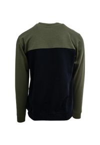 DC Shoes - Bluza Dc Shoes Rebel Crew Block 3 Green/black, Mężczyźni. Kolor: zielony. Materiał: bawełna, materiał #2
