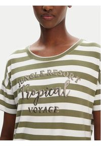 Olsen T-Shirt 11105101 Zielony Regular Fit. Kolor: zielony. Materiał: wiskoza