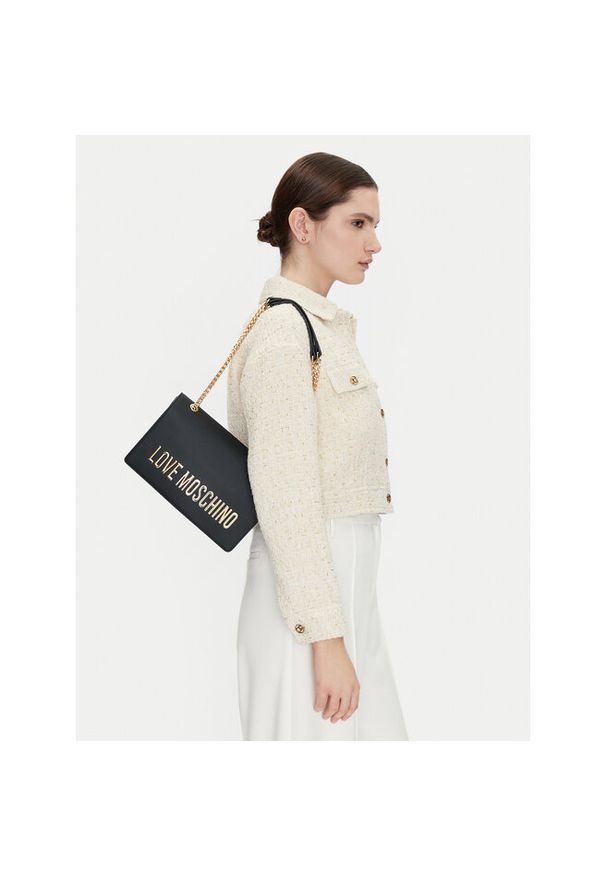 Love Moschino - Torebka LOVE MOSCHINO. Kolor: czarny
