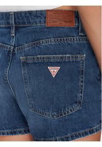 Guess Szorty jeansowe W5GD0Y D5O11 Granatowy Regular Fit. Kolor: niebieski. Materiał: bawełna