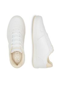 Kappa Sneakersy Logo Malone Kid 371K1IW-A0F Biały. Kolor: biały. Materiał: skóra #3