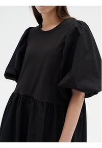 InWear Sukienka codzienna Kisumeiw 30108509 Czarny Loose Fit. Okazja: na co dzień. Kolor: czarny. Materiał: bawełna. Typ sukienki: proste. Styl: casual #8
