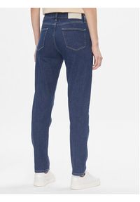 Calvin Klein Jeansy Mid Rise Slim - Mid Blue K20K206780 Niebieski Slim Fit. Kolor: niebieski