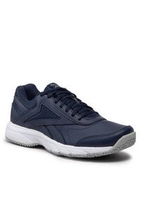 Reebok Sneakersy Work N Cushion 4.0 GW9688 Granatowy. Kolor: niebieski. Materiał: skóra #3