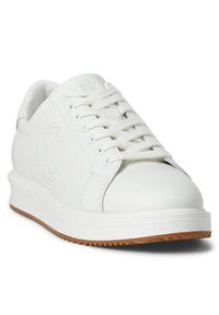 Lauren Ralph Lauren - LAUREN RALPH LAUREN Sneakersy Ainsley Sk Ltl 802959228001 Biały. Kolor: biały. Materiał: skóra #2