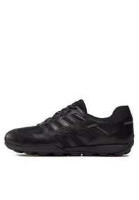 Geox Sneakersy U Snake 2.0 U45GXA 04314 C9999 Czarny. Kolor: czarny. Materiał: materiał #4