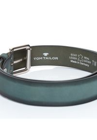 Tom Tailor - TOM TAILOR PASEK SKÓRZANY SOPO-TT376 467 40mm Ledergürtel RO2689. Materiał: skóra. Wzór: paski. Styl: klasyczny #6