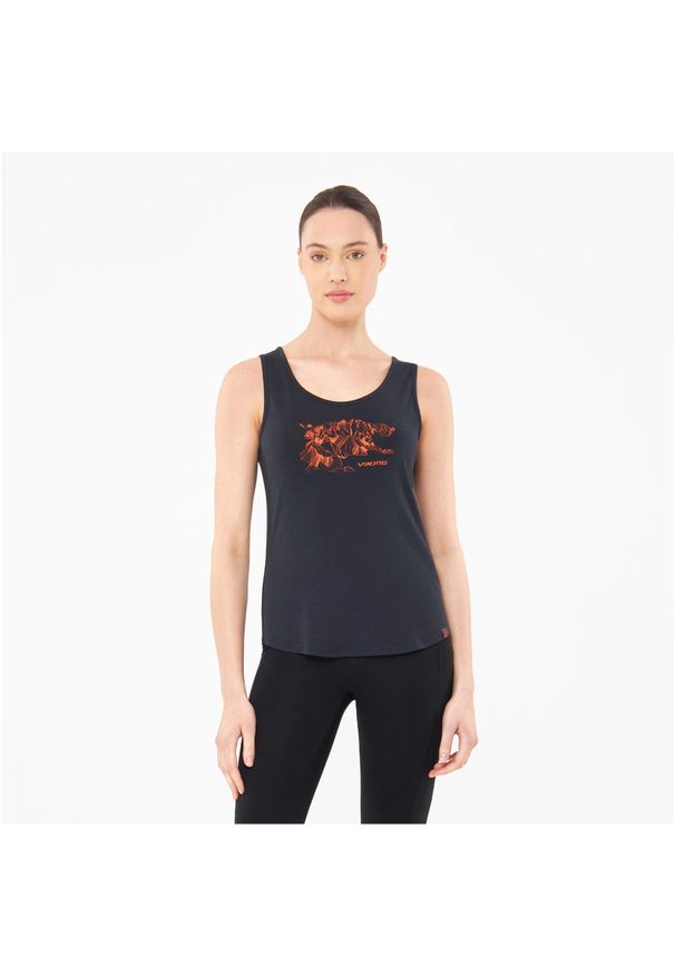Tanktop damski Viking Bamboo Lechee Lady. Kolor: czarny