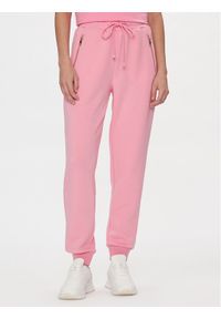 Gaudi Spodnie dresowe 411BD24009 Różowy Regular Fit. Kolor: różowy. Materiał: syntetyk #1