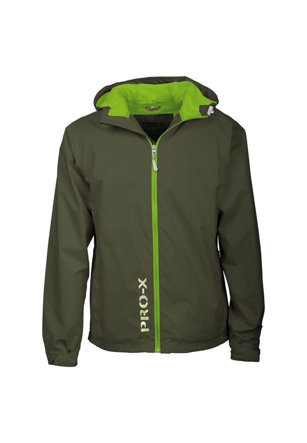 PRO-X ELEMENTS - Kurtka wodoodporna Pro-X Elements Flash. Kolor: zielony, brązowy, wielokolorowy