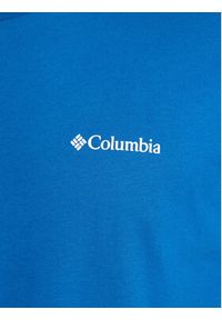 columbia - Columbia T-Shirt Rapid Ridge™ Back Graphic Tee II Niebieski Regular Fit. Kolor: niebieski. Materiał: bawełna, syntetyk #5