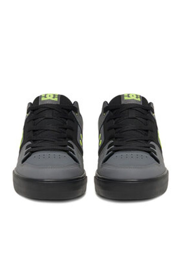 DC Shoes Sneakersy EO-PURE DC01782028 Szary. Kolor: szary. Materiał: nubuk, skóra