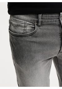 Pako Lorente - PAKO LORENTE - Szare jeansowe spodnie męskie. Kolor: szary, niebieski. Materiał: jeans #3