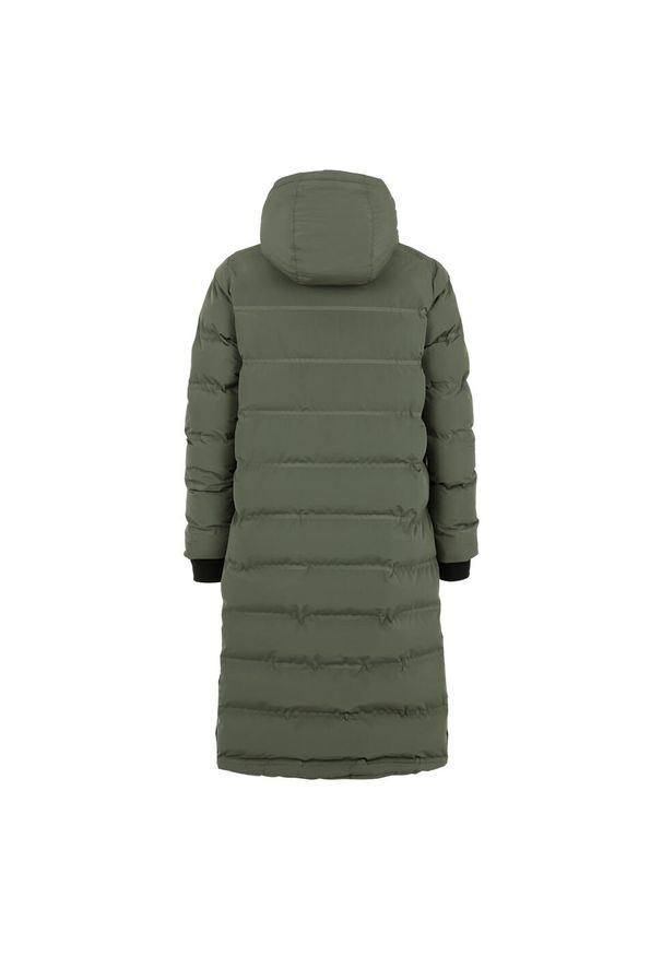 Parka dla kobiet Protest Banksos. Kolor: zielony. Długość: długie. Sezon: zima. Styl: elegancki