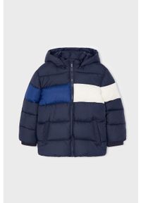 Mayoral kurtka dziecięca kolor granatowy. Typ kołnierza: kaptur. Kolor: niebieski #3