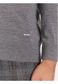 JOOP! Sweter 17 Jk-01Denny 30032601 Szary Modern Fit. Kolor: szary. Materiał: wełna #3