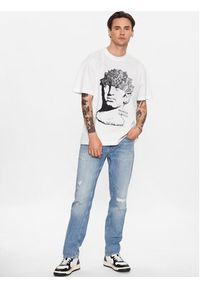 Only & Sons T-Shirt 22025274 Biały Relaxed Fit. Kolor: biały. Materiał: bawełna #9