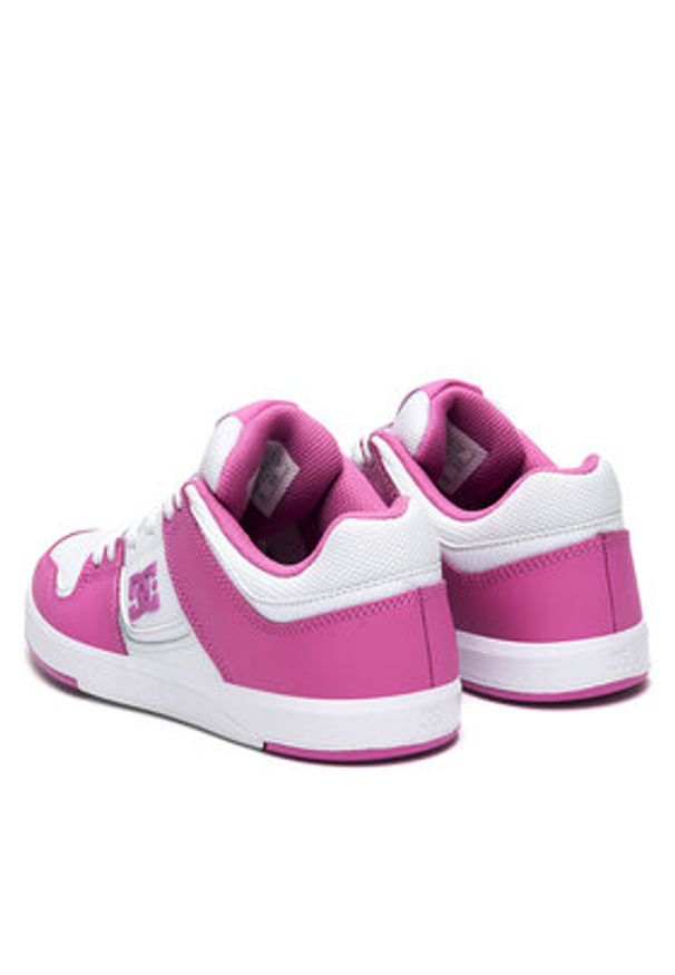 DC Sneakersy DC SHOE CURE DC01682100 Biały. Kolor: biały. Materiał: skóra