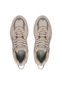 Replay - REPLAY Sneakersy GMSD5 .000.C0004T Beżowy. Kolor: beżowy. Materiał: materiał #6