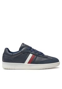 TOMMY HILFIGER - Sneakersy Tommy Hilfiger. Kolor: niebieski