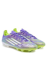Adidas - adidas Buty do piłki nożnej F50 Pro Firm Ground JH7683 Fioletowy. Kolor: fioletowy. Materiał: materiał #5