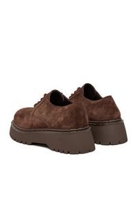 Badura Półbuty EO-ARLETH-25FW12 Brązowy. Kolor: brązowy. Materiał: zamsz, skóra #8