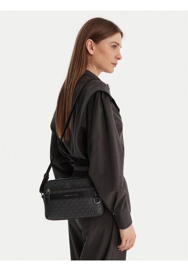 MICHAEL Michael Kors Torebka 33S3LYTC5B Czarny. Kolor: czarny. Materiał: skórzane