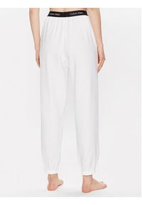 Calvin Klein Underwear Spodnie piżamowe 000QS6943E Biały Regular Fit. Kolor: biały. Materiał: bawełna #2