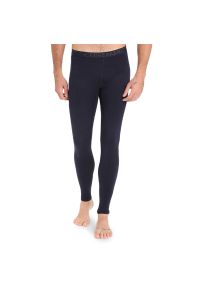 Legginsy Icebreaker Merino 200 Oasis Thermal 1043694011 - granatowe. Kolor: niebieski. Materiał: wełna, materiał. Sport: turystyka piesza