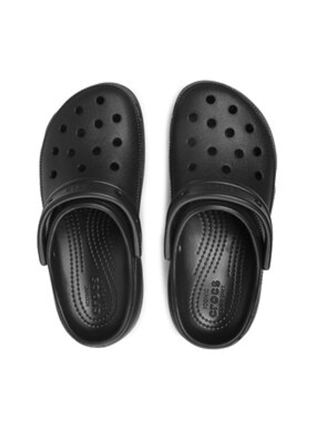 Crocs Klapki Classic Platform Clog 206750 Czarny. Kolor: czarny. Obcas: na platformie