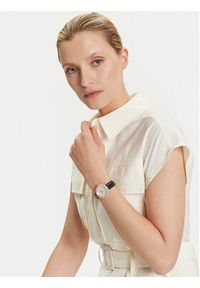 Daniel Wellington Zegarek Crystalline Bezel 32 DW00100827 Różowe złoto. Kolor: wielokolorowy, różowy, złoty. Materiał: skóra #6