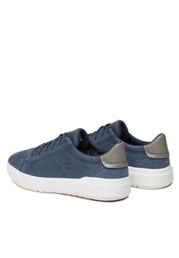 Timberland Sneakersy Seneca Bay Oxford TB0A292C2881 Granatowy. Kolor: niebieski. Materiał: nubuk, skóra