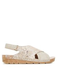 Go Soft Sandały WS123-07 Beżowy. Kolor: beżowy. Materiał: skóra #3