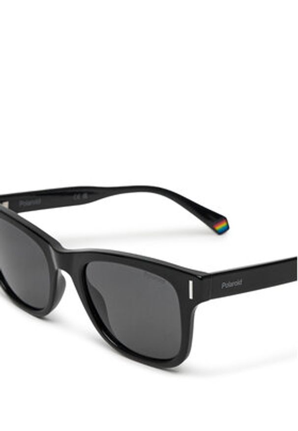 POLAROID - Polaroid Okulary przeciwsłoneczne PLD 6206/S Czarny. Kolor: czarny. Materiał: syntetyk