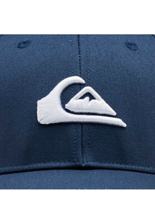 Quiksilver Czapka z daszkiem AQYHA04002 Granatowy. Kolor: niebieski. Materiał: materiał