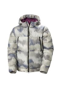 Kurtka narciarska Helly Hansen W22 Arc. Kolor: szary. Materiał: puch. Sezon: zima. Sport: narciarstwo