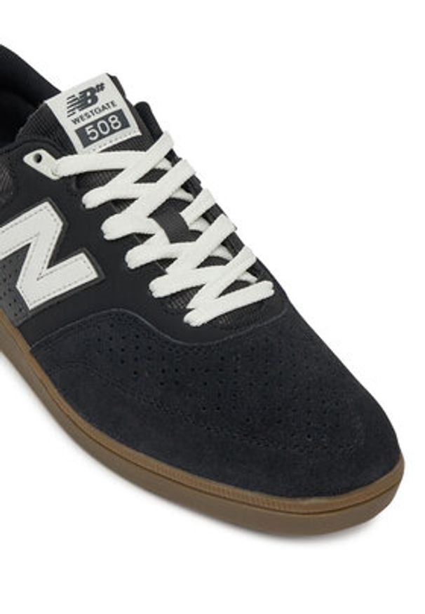 New Balance Sneakersy NM508SBA Czarny. Kolor: czarny. Materiał: skóra, zamsz