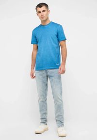 Męskie Spodnie jeansowe Mustang Style Oregon Slim Denim Blue 1016430 5000 413 #3