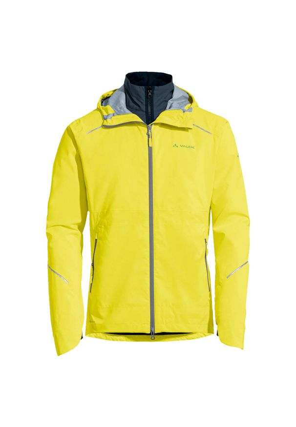 Vaude - Wodoodporna kurtka 3 w 1 VAUDE Yaras. Kolor: żółty. Technologia: Primaloft. Sezon: zima. Sport: narciarstwo