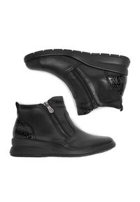 Rieker Botki CEO-L4861-00 Czarny. Kolor: czarny. Materiał: skóra #6
