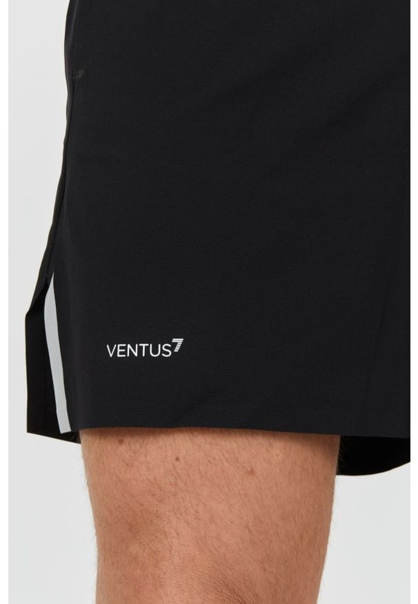 EA7 Emporio Armani - EA7 Czarne męskie kąpielówki Bermudas, Rozmiar XL. Kolor: czarny