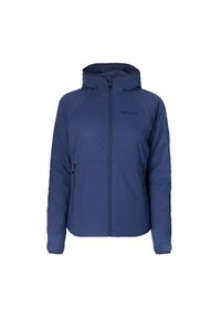 Kurtka hybrydowa damska Marmot Novus Hoody. Kolor: niebieski. Sezon: zima. Styl: sportowy