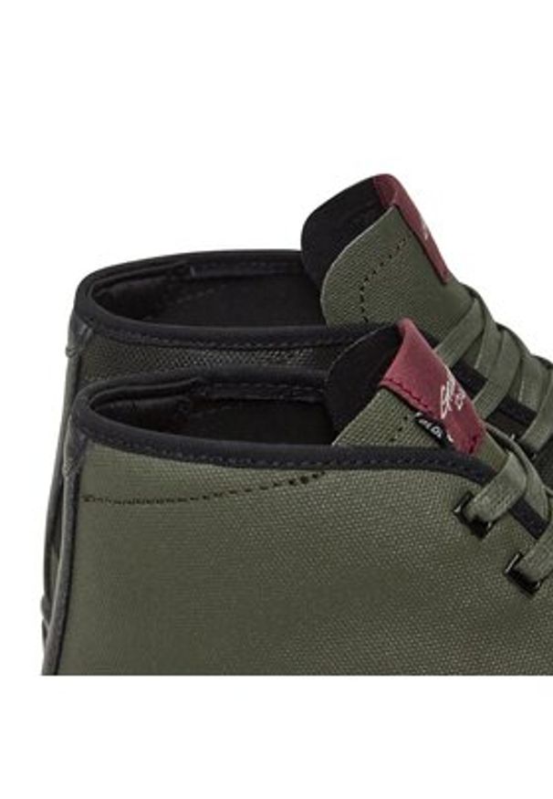 Globe Sneakersy Gillette Mid GBGILLM Khaki. Kolor: brązowy. Materiał: materiał