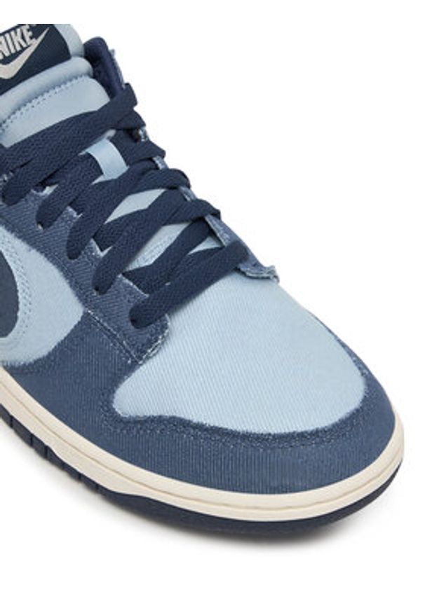 Nike Sneakersy Dunk Low Retro SE HF3141 400 Niebieski. Kolor: niebieski. Materiał: materiał